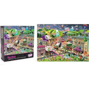Alien Attack Sci-Fi Classics 1000-Piece Jigsaw Puzzle  COLLECTIBLES